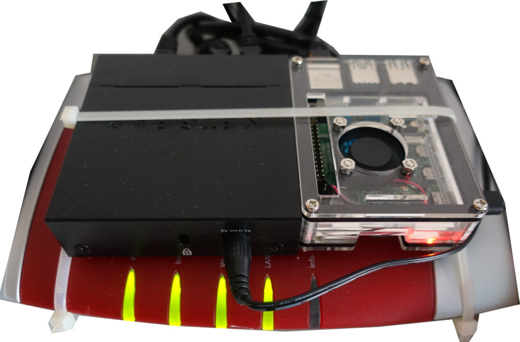Firmensegment mit OpenVPN-Gateway